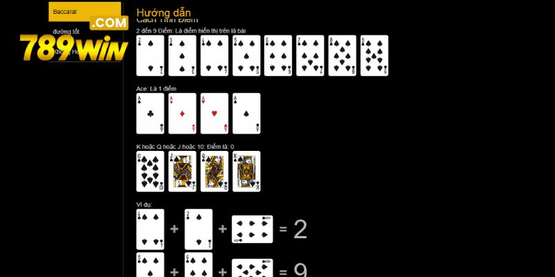 Baccarat 789WIN - Mỗi ván cược là một cơ hội chiến thắng Bạn tìm hiểu các quy tắc cơ bản của một ván cược